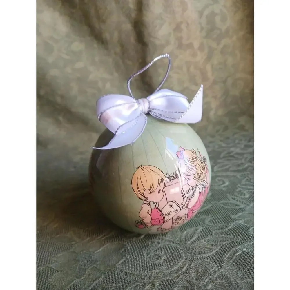 Vintage Precious Moments Christmas Ornament 1995 Enesco